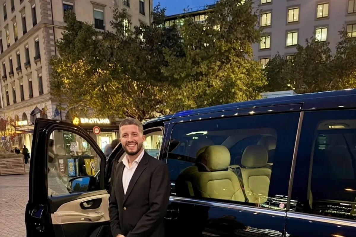 Isak - chauffeur privé Geneva Alp Transfer - Mercedes